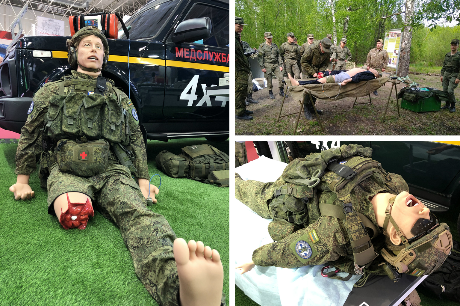 創(chuàng)傷高保真模擬器人（主要應(yīng)用部隊(duì)）