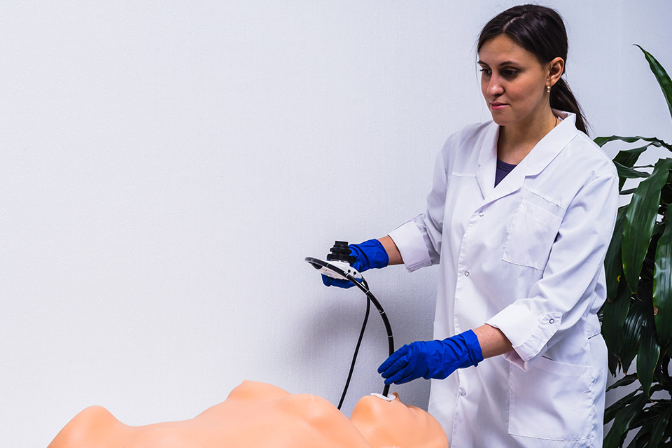 該系統(tǒng)使用了超聲探頭的真實模仿者